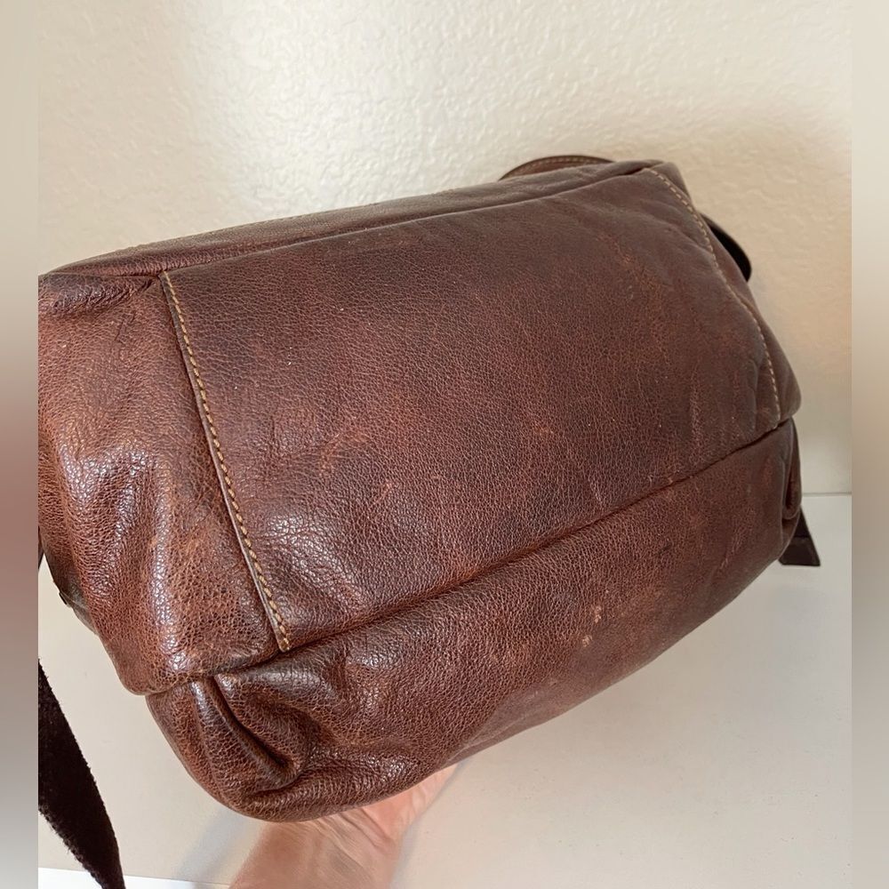 Frye Dylan Rustic Leather Extra Large Backpack In… - image 7